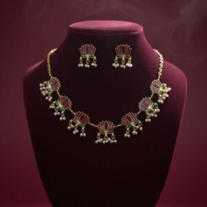 Elegant Lotus Pendant Chain for Women